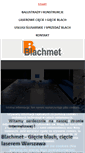 Mobile Screenshot of blachmet.pl